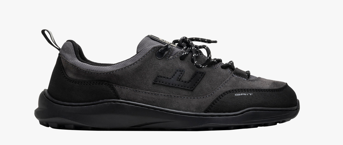 ZERO GRIT Fossil barefoot sneaker – side view