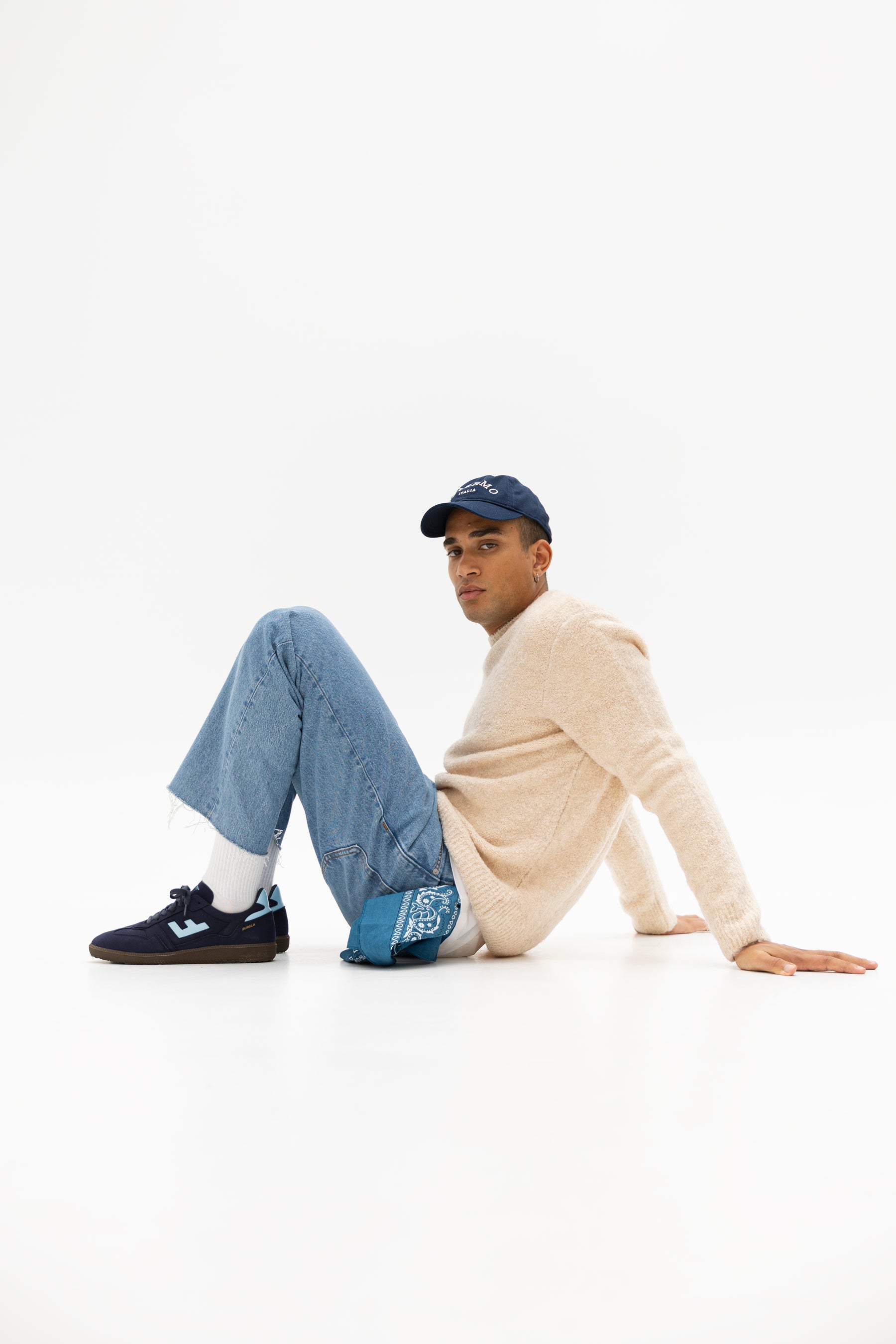 BURELA SLIM NAVY SKY