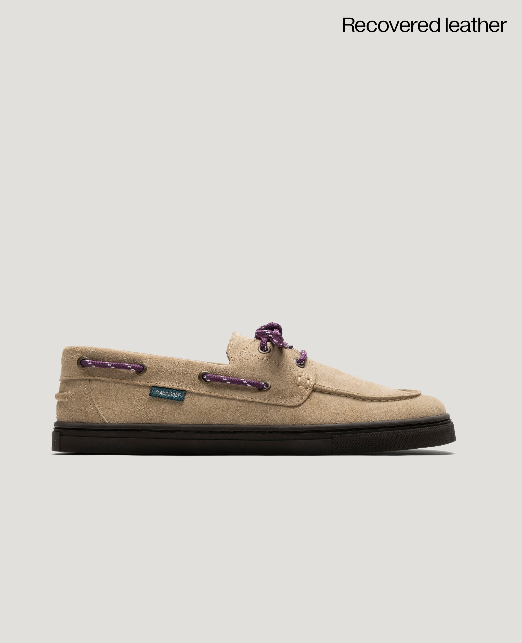 ZERO BOAT SUEDE SAND