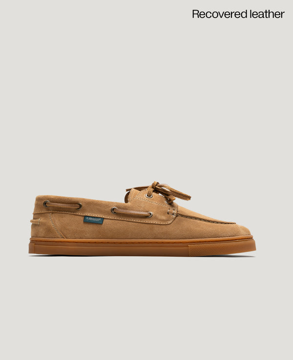 ZERO BOAT SUEDE TAN