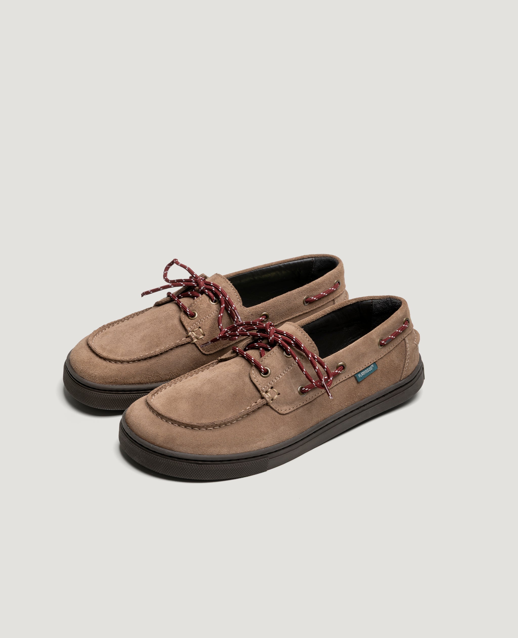ZERO BOAT SUEDE TAUPE