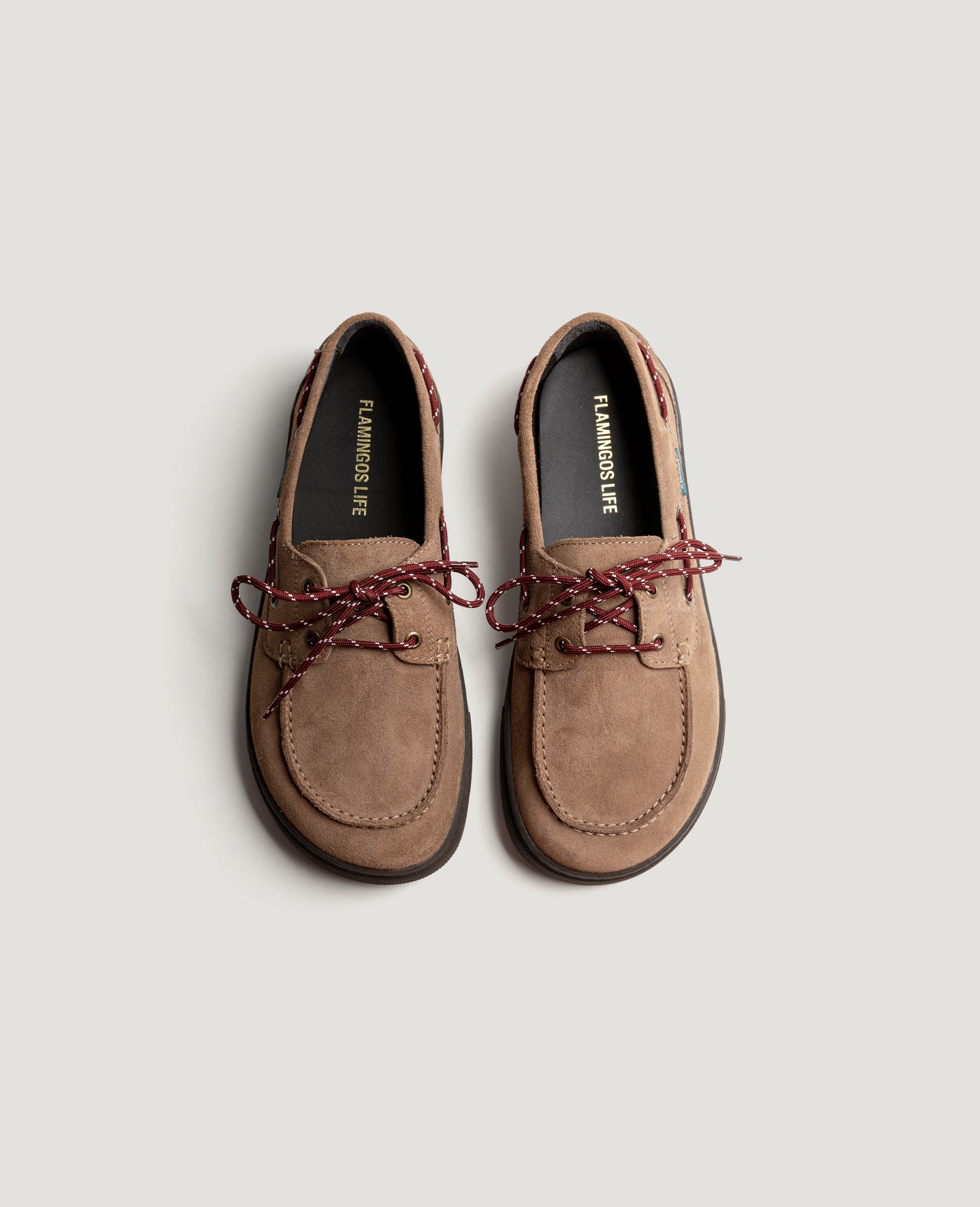 ZERO BOAT SUEDE TAUPE