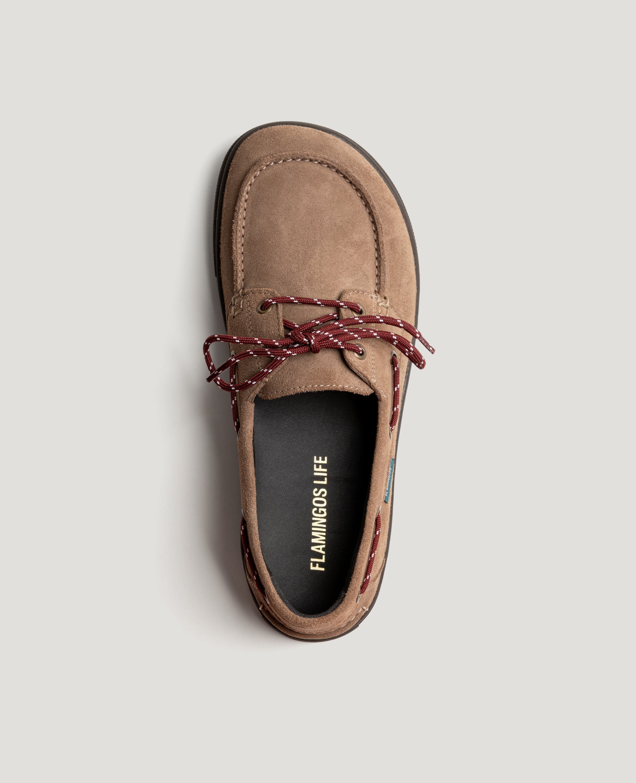 ZERO BOAT SUEDE TAUPE