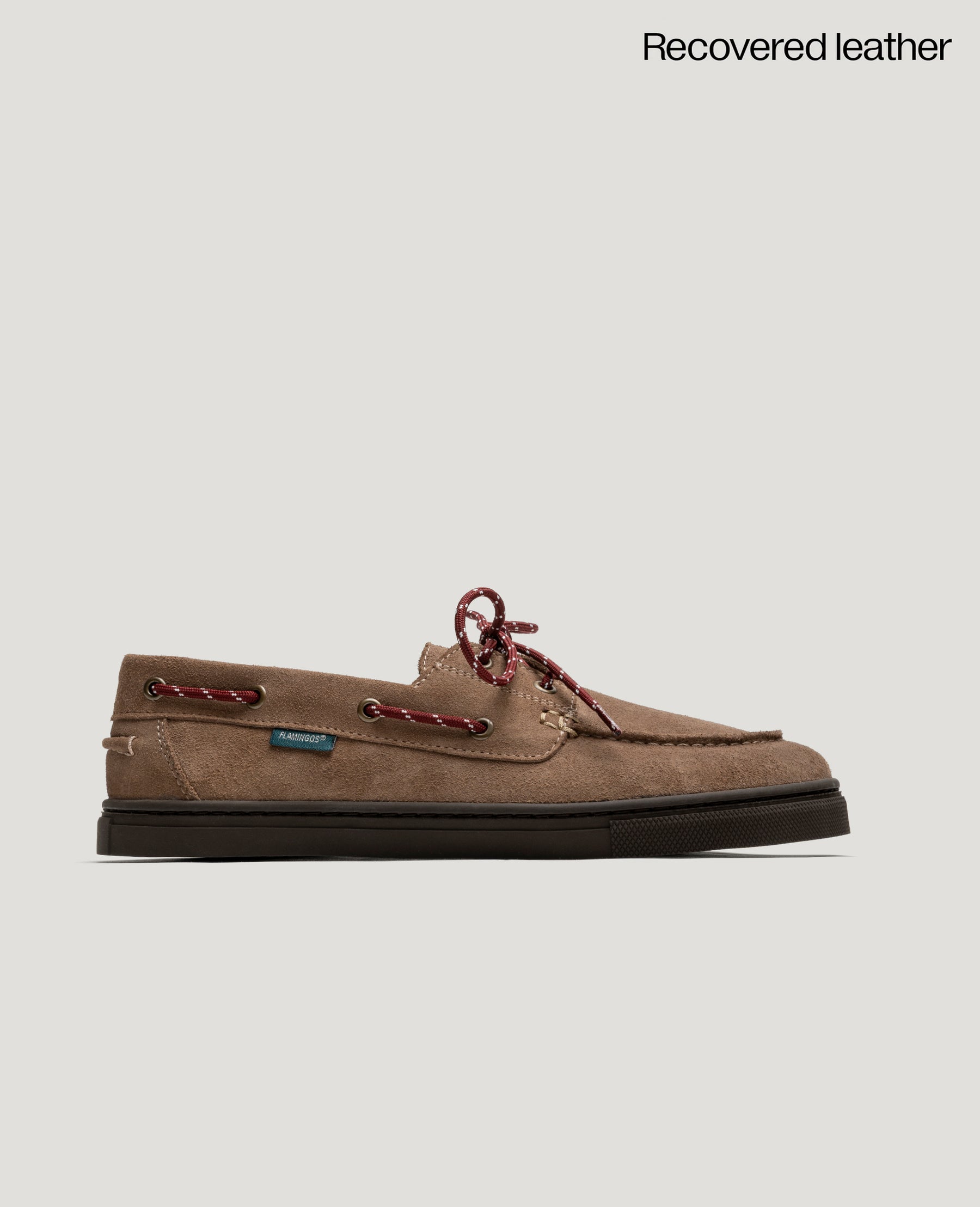 ZERO BOAT SUEDE TAUPE