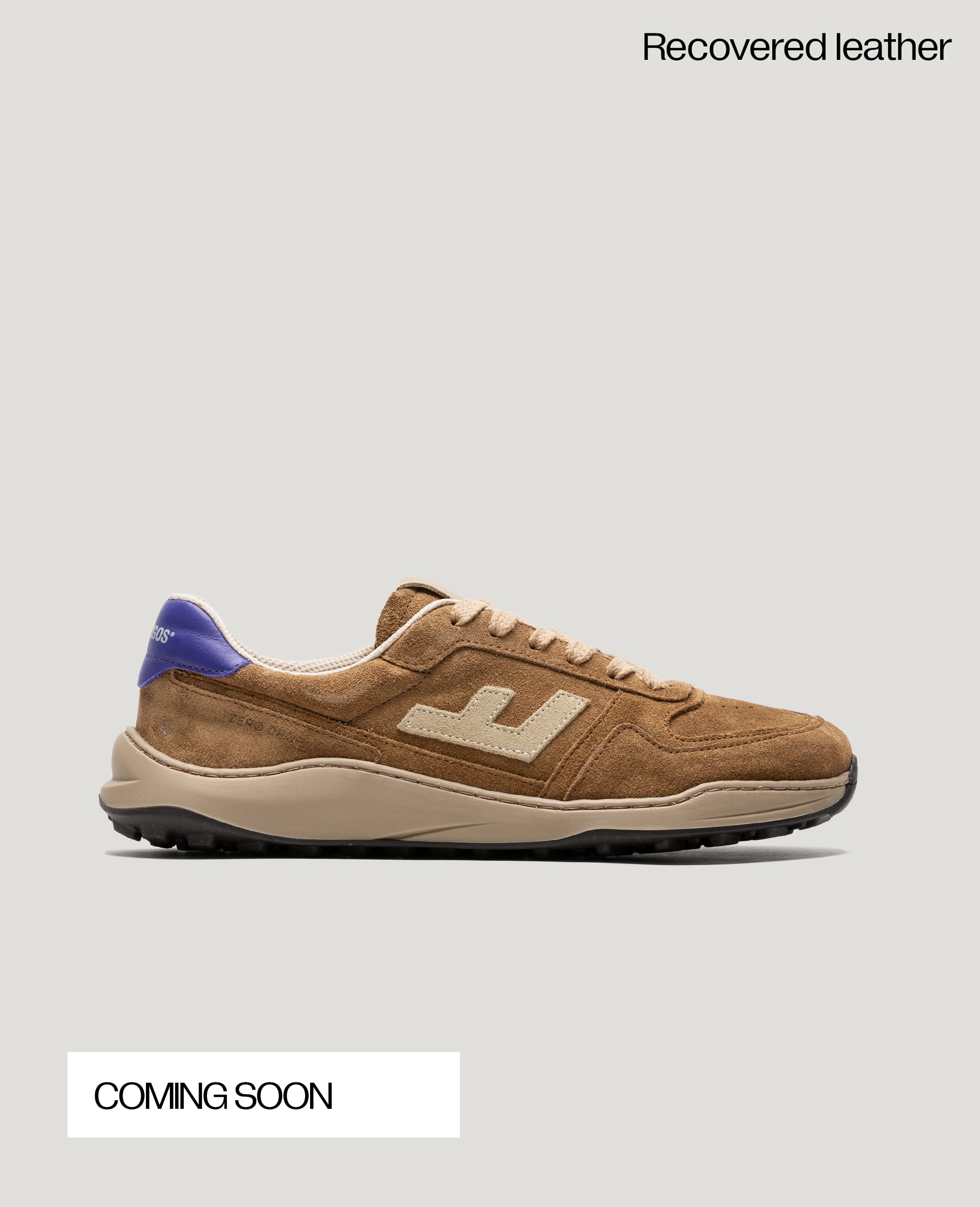 ZERO DROP SUEDE RUSTY LEATHER