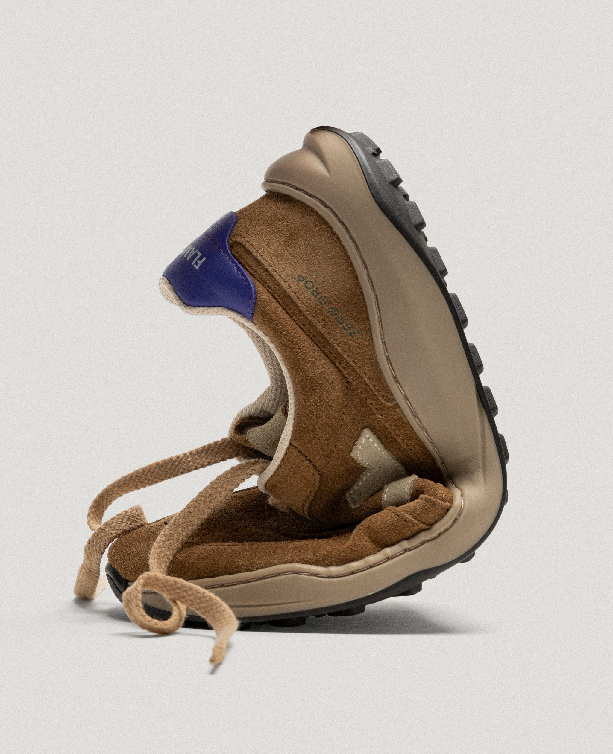 ZERO DROP SUEDE RUSTY LEATHER