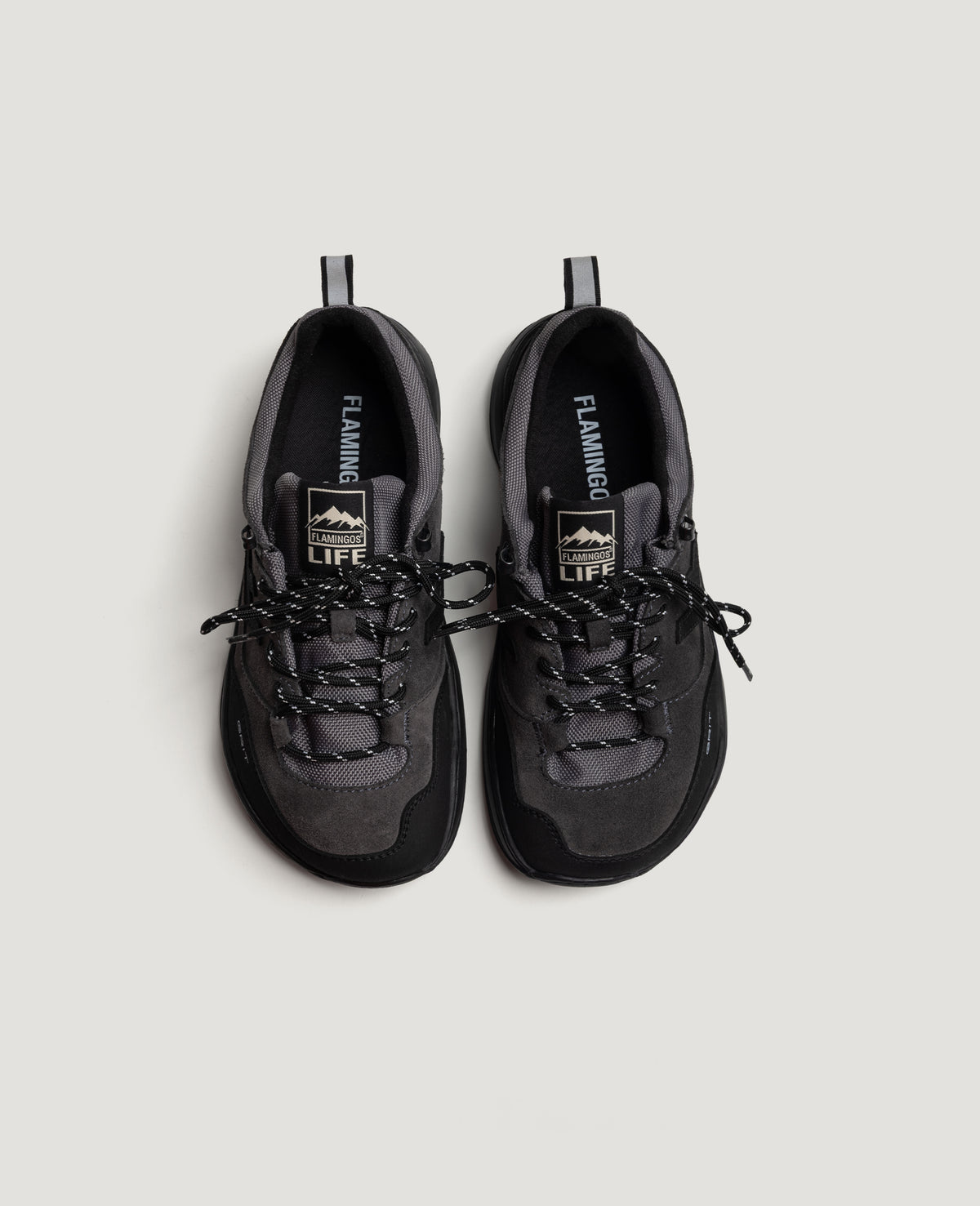 ZERO GRIT Fossil barefoot sneakers – pair, top view