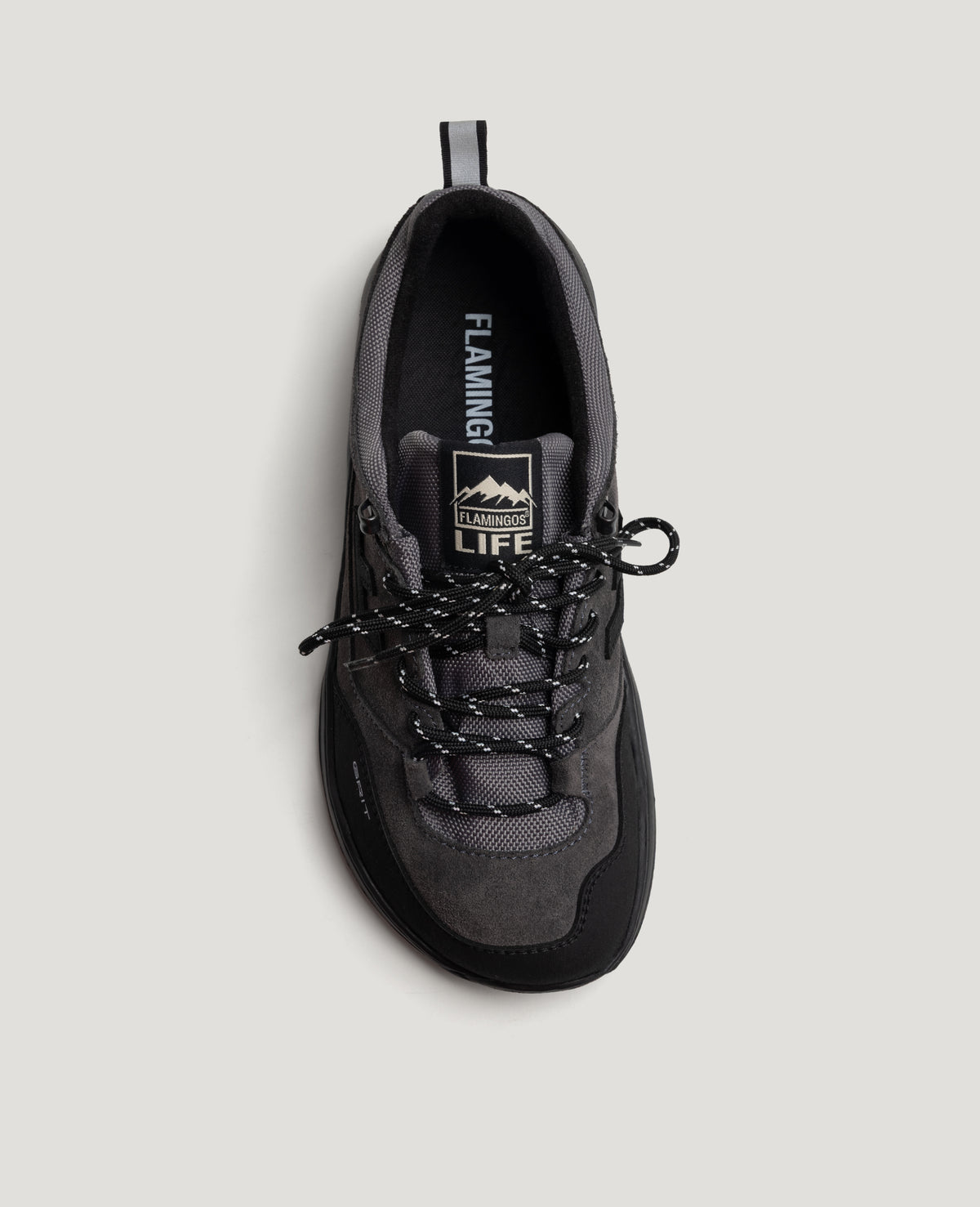ZERO GRIT Fossil barefoot sneaker – top view