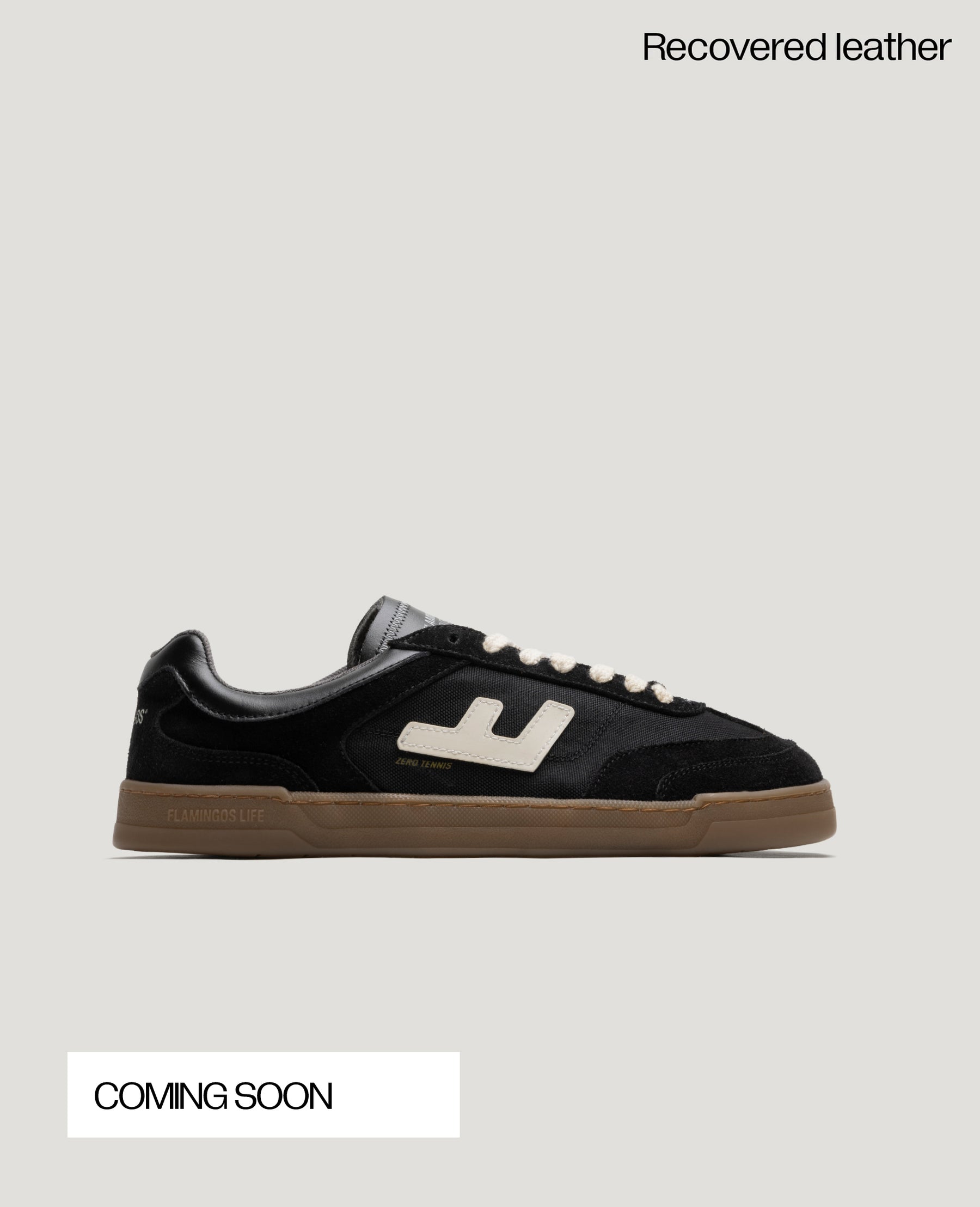 ZERO TENNIS BLACK GUM