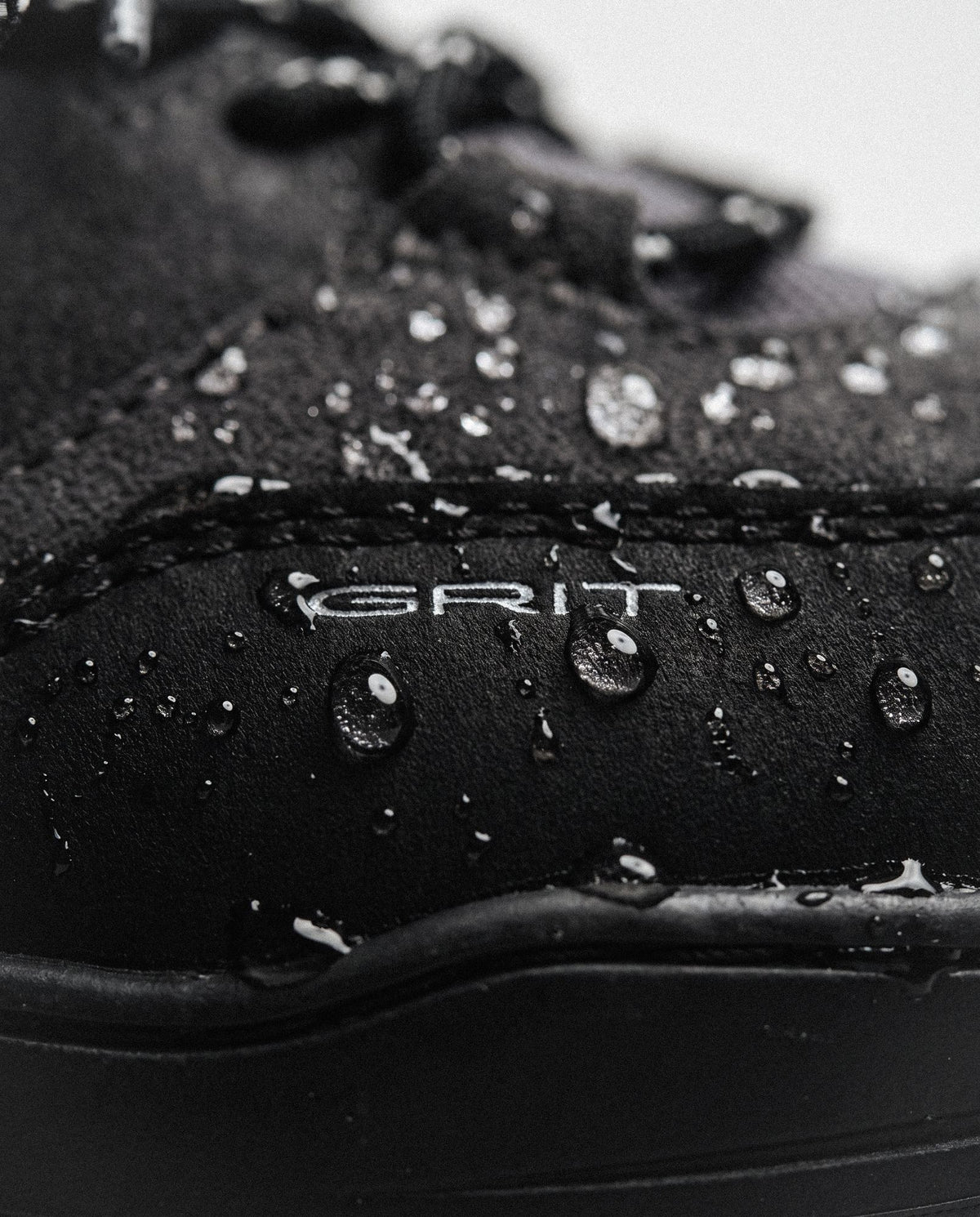 Water-repellent upper